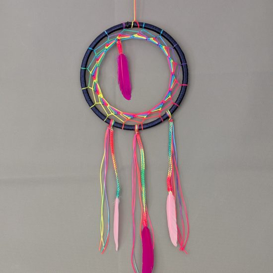 Dreamcatcher com Fios Neon